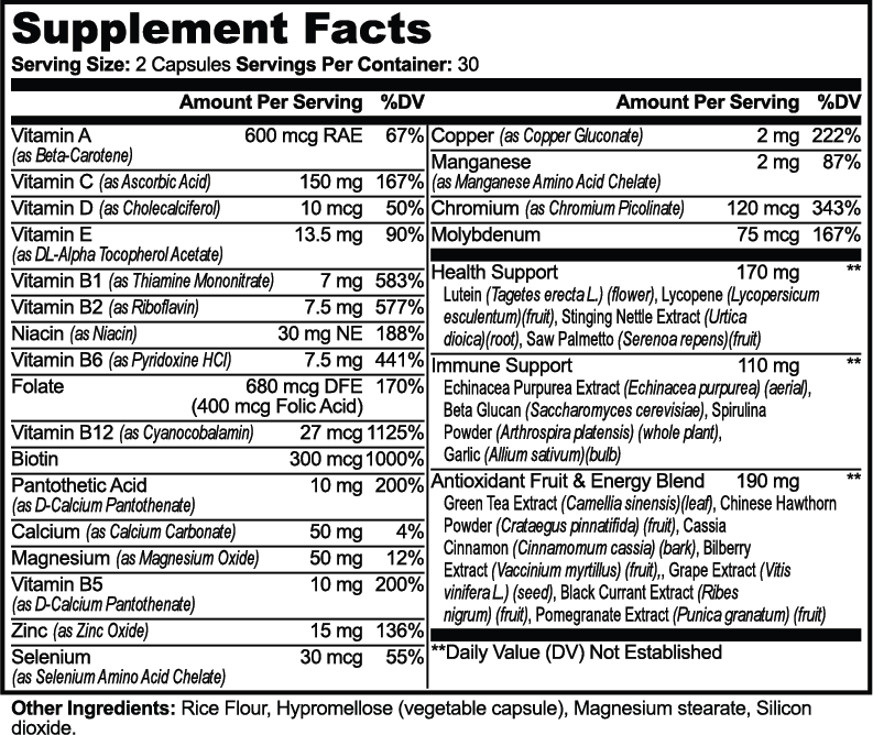 Glow Multi — Complete Women's Multivitamin